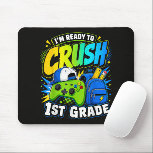 Ich bin bereit, die erste Klasse zurück zur Schule Mousepad