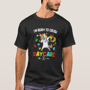 Ich bin bereit, die Kita-Einhorn-Autismus-Bewussts T-Shirt