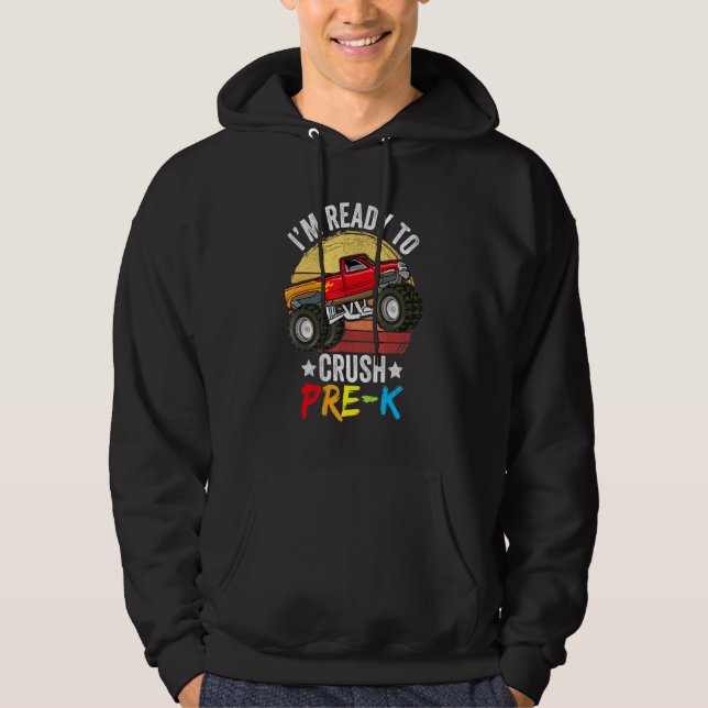 Ich bin bereit, die LKW-Boys aus der Vorkriegszeit Hoodie (Vorderseite)