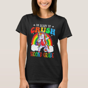 Ich bin bereit, die Mädchen des zweiten Grades zur T-Shirt