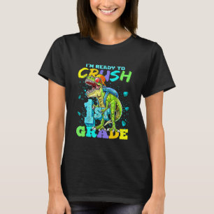 Ich bin bereit, die Monstertruck-Dinosaurier der 1 T-Shirt