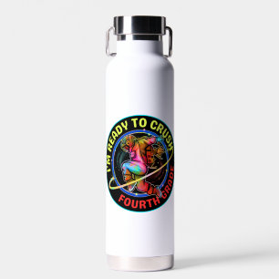 Ich bin bereit, die vierte Klasse zu rocken Trinkflasche