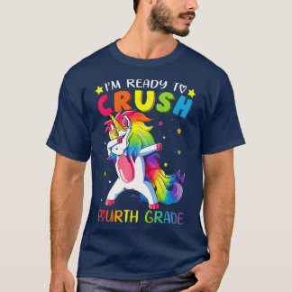 Ich bin bereit, die Viertklässler-Dabbing Uni zu z T-Shirt