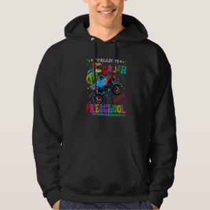 Ich bin bereit, die Vorschuldner-Dinosaurier-Rex-M Hoodie
