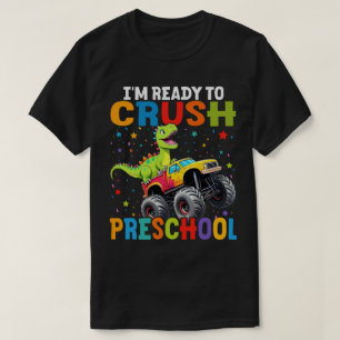Ich bin bereit, die Vorschule für den Rex-Monster- T-Shirt