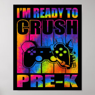 Ich bin bereit, die Vorschule in einem Video-Spiel Poster