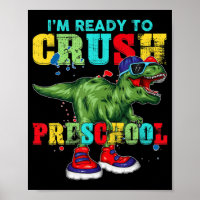 Ich bin bereit, die Vorschule T-Rex Dinosaurier zu