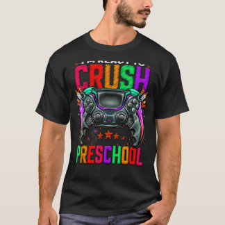 Ich bin bereit, die Vorschule wieder zur Schulpres T-Shirt