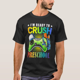 Ich bin bereit, die Vorschulzeit wieder zum Video  T-Shirt