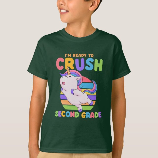 Ich bin bereit, die zweite Klasse wieder in die Sc T-Shirt (Vorderseite)
