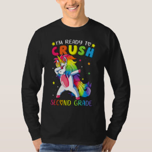 Ich bin bereit, die zweite Klasse zu knacken Dab T-Shirt