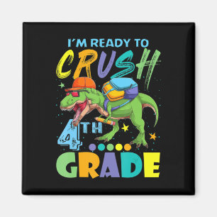 Ich bin bereit, Dinosaurier der 4. Klasse nach Sch Magnet