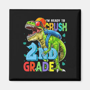 Ich bin bereit, Dinosaurier der zweiten Klasse nac Magnet