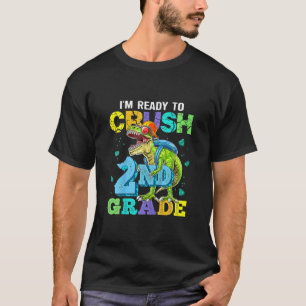 Ich bin bereit, Dinosaurier der zweiten Klasse nac T-Shirt