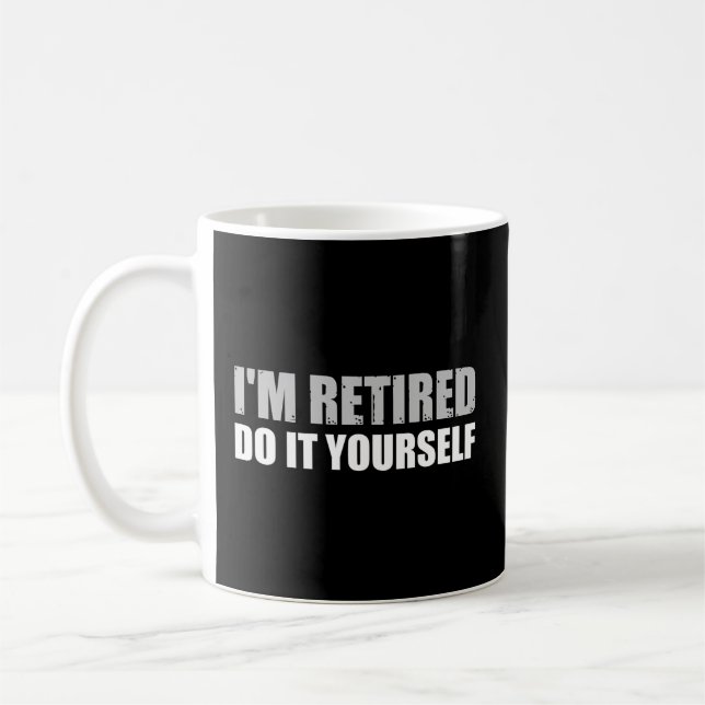 Ich bin bereit, es selbst zu tun — kaffeetasse (Links)