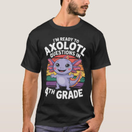 Ich bin bereit, Fragen in 4. Klasse zurück zur Sch T-Shirt