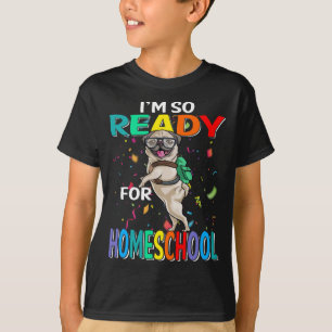 Ich bin bereit für den Hund-T - Shirt des Mops