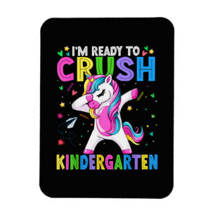Ich bin bereit für den Kindergarten Zurück zur Sch Magnet