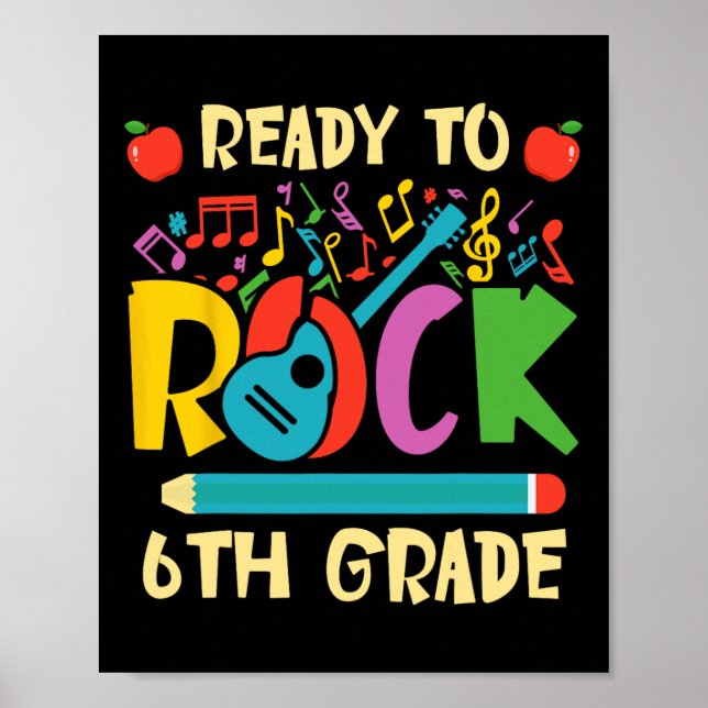 Ich bin bereit, Gitarre der 6. Klasse wieder in di Poster (Vorne)