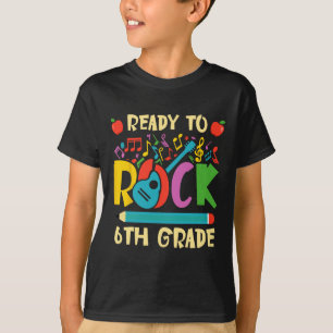 Ich bin bereit, Gitarre der 6. Klasse wieder in di T-Shirt