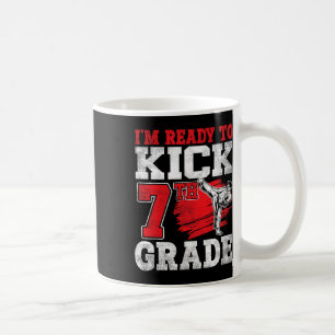 Ich bin bereit, Karate-Klasse 7 zur Schule zu brin Kaffeetasse