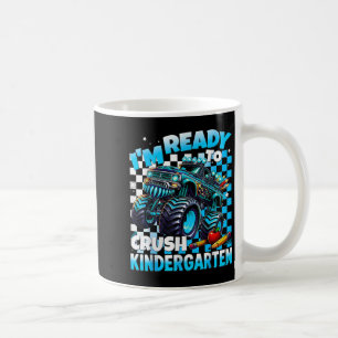 Ich bin bereit, Kindergarten-Monster-Lkw-Boys zu z Kaffeetasse