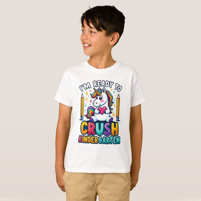 Ich bin bereit, Kindergaten zu zerschlagen T-Shirt (Vorne ganz)