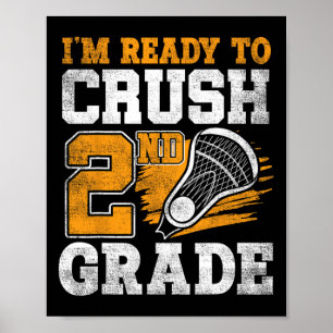 Ich bin bereit, Lacrosse Kids der zweiten Klasse z Poster