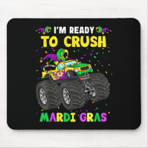 Ich bin bereit, Mardi Gras-Monster-Lkw-Dockingstat Mousepad