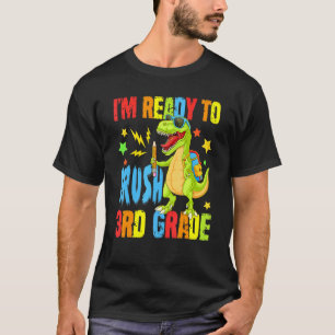 Ich bin bereit, Monster Truck Dinosau der dritten T-Shirt