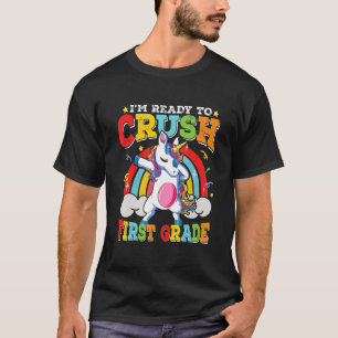 Ich bin bereit, Niedliche Einhorn-Dab-Gi der erste T-Shirt