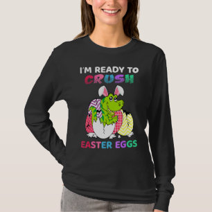 Ich bin bereit Ostereier Dinosaurier Sonnenmonen z T-Shirt