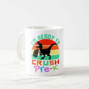 ICH BIN BEREIT, VORKINDERGARTEN ZU ZERSTÖREN - COO KAFFEETASSE