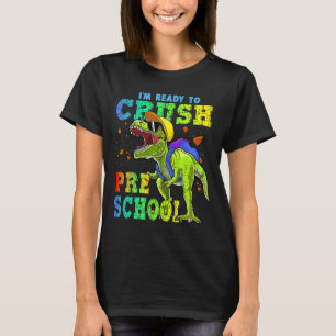 Ich bin bereit, Vorschul-Dinosaurier zurück zur Sc T-Shirt