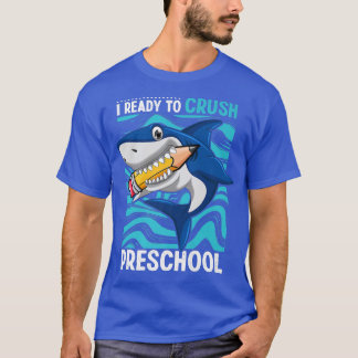 Ich bin bereit, vorschulischen Hai wieder in die S T-Shirt