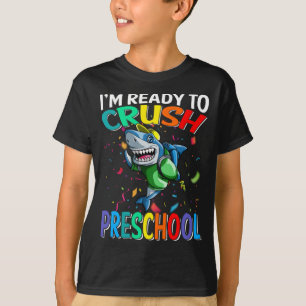 Ich bin bereit, vorschulischen Hai wieder in die S T-Shirt