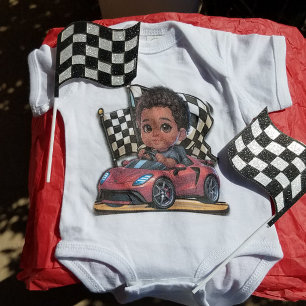 Ich bin bereit zu rennen baby strampler