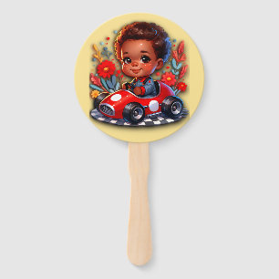 Ich bin bereit zu rennen fächer