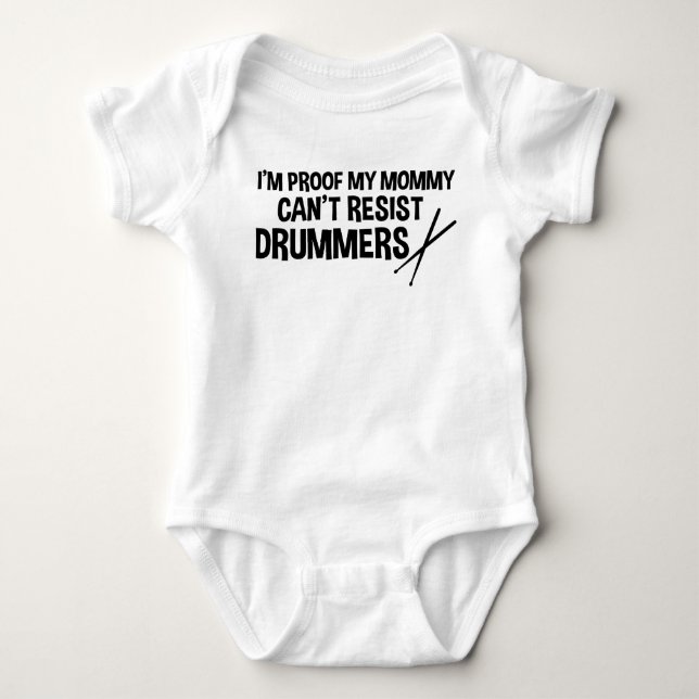 Ich bin Beweis, den meine Mama den lustigen Baby Strampler (Vorderseite)