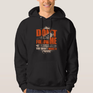 Ich bin Biker Biker Racing Retro Vint Hoodie