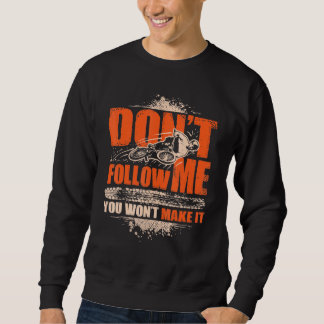 Ich bin Biker Biker Racing Retro Vint Sweatshirt