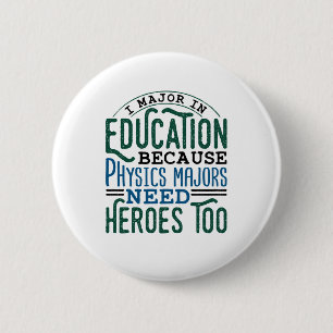 Ich bin Bildung-Schülerin und Lehrerin für die Zuk Button
