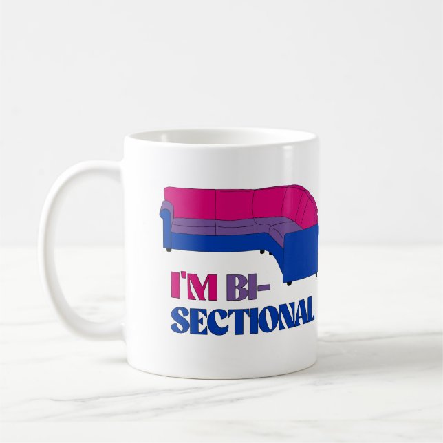 Ich bin Bisectional Kaffeetasse (Links)