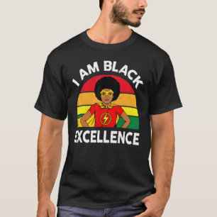 Ich bin Black Excellence African American History T-Shirt