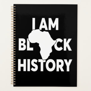 Ich bin Black History Black Lives Matter Planer