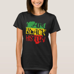 Ich bin Black History cool Afrika Black History Mo T-Shirt