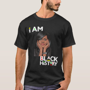 Ich bin Black History Michelle Obama International T-Shirt