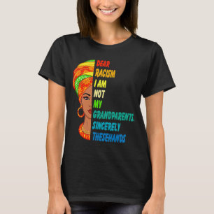 Ich bin Black History Monat Black Queen BHM Pride  T-Shirt