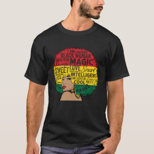 Ich bin Black History Monat Black Queen BHM Pride T-Shirt