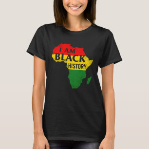 Ich bin Black Melanin Weibchen Black Women Girl T- T-Shirt